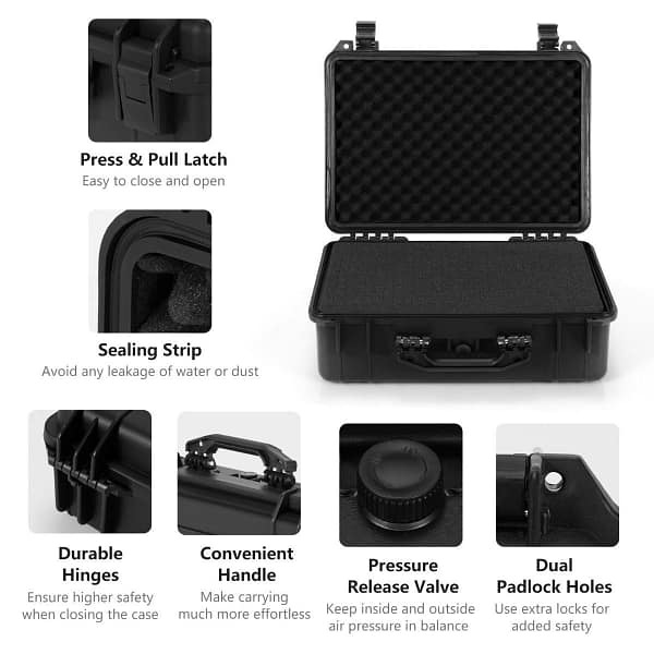 9d816316e1ab0326a09786c2403d3e45.jpg Portable Waterproof Hard Case with Customizable Fit Foam